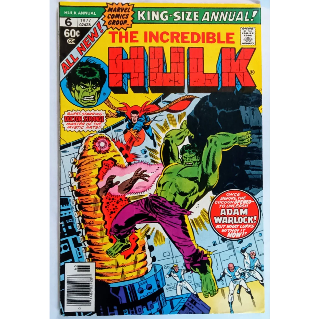 Incredible Hulk Annual #6 first appearance Paragon Marvel Comics cover