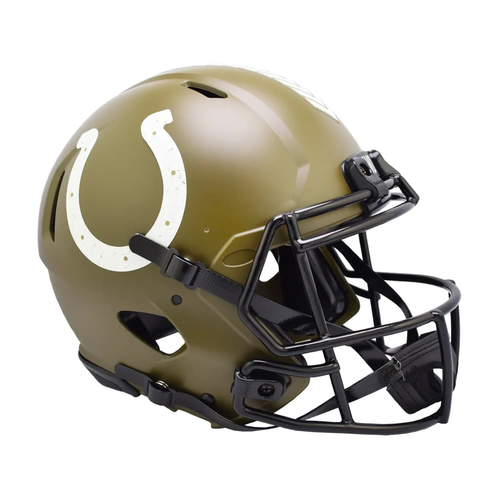 Indianapolis Colts Salute to Service Helmet 2022 Edition | Creative Sports | vintageantiquesgifts.com