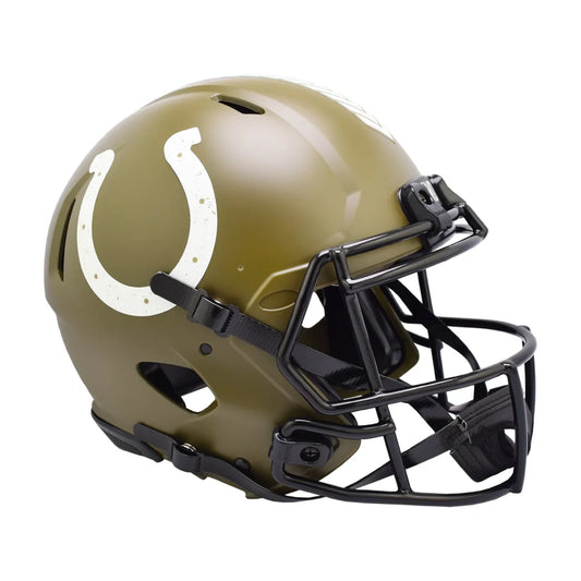 Indianapolis Colts Salute to Service Helmet 2022 Edition | Creative Sports | vintageantiquesgifts.com