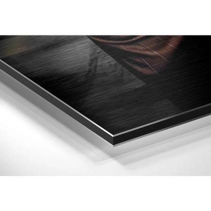 Dapper Bulldog brushed aluminium dibond wall art print