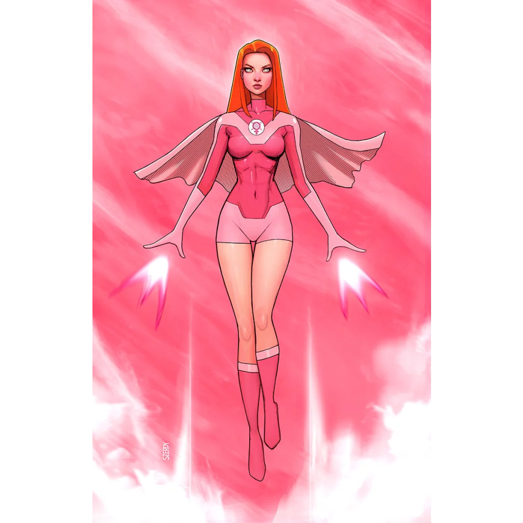 Nathan Szerdy exclusive Invincible #1 virgin variant pink superhero costume