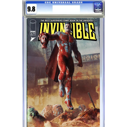 INVINCIBLE 1 REPRINT - ECC Bjorn Barends Exclusive | Limited Edition Comic Art Collectible | vintageantiquesgifts.com