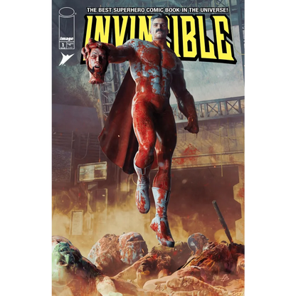 Invincible #1 Reprint ECC Bjorn Barends Exclusive Cover — Rare Skybound Image Comics Collectible USA