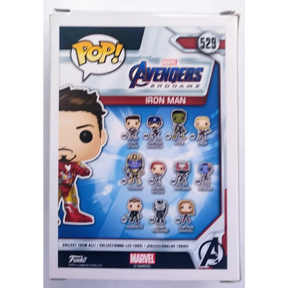 Iron Man Endgame Marvel Funko Pop limited edition figure with protector