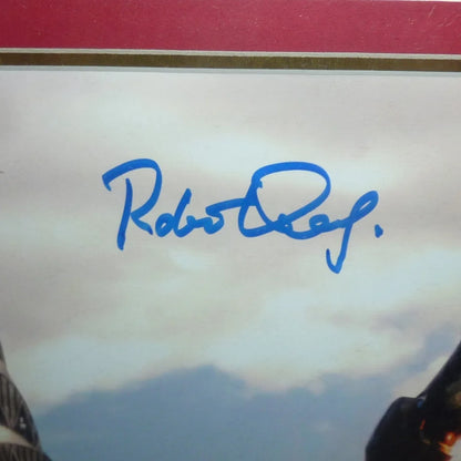 Framed Iron Man photo with Robert Downey Jr. autograph Radar ONeil signature