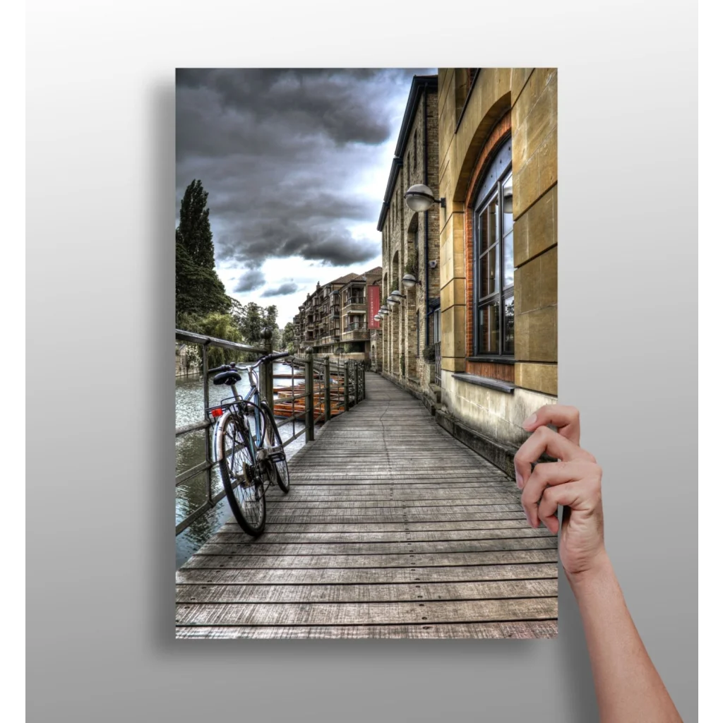 Insigne Aluminum Prints Vintage Bicycle Boardwalk Wall Art | Insigneart USA | vintageantiquesgifts.com