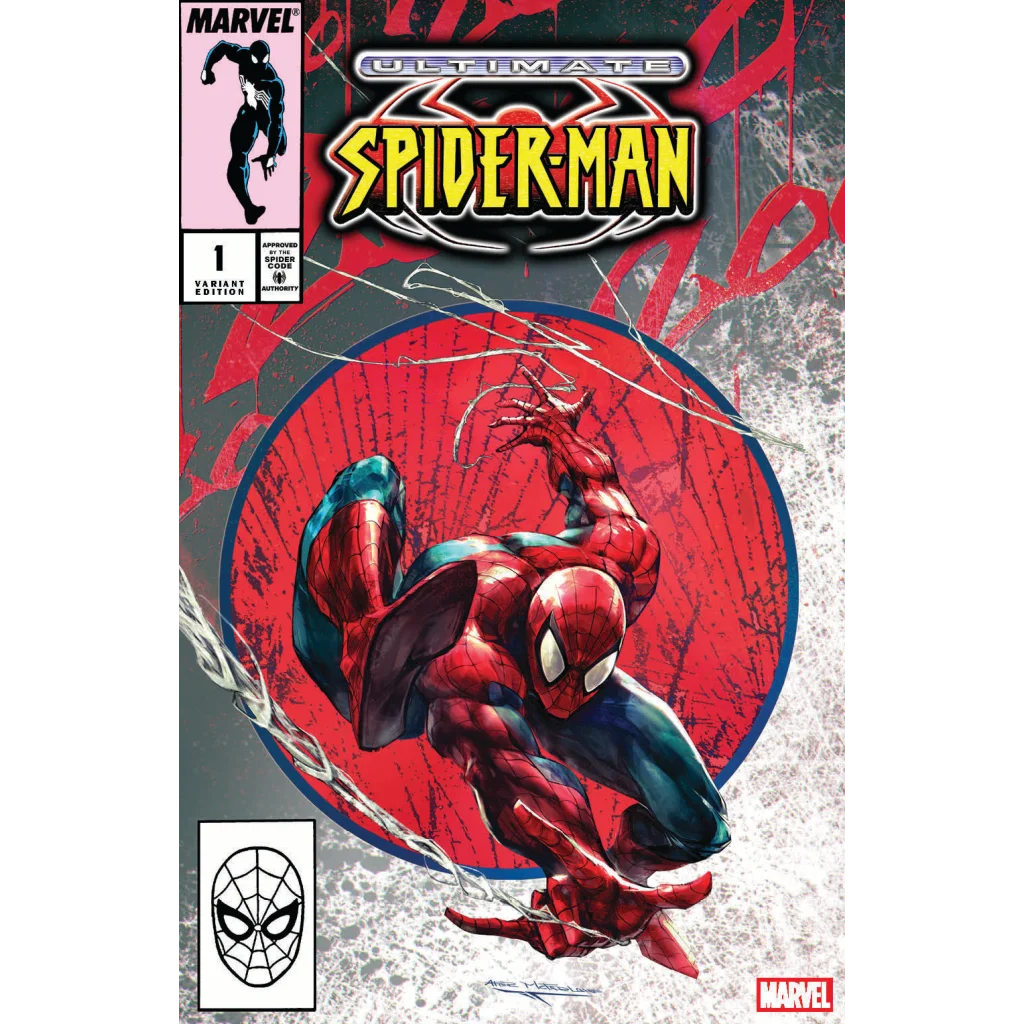 Ivan Tao Trade Dress Spider-Man comic cover collectible in red blue suit