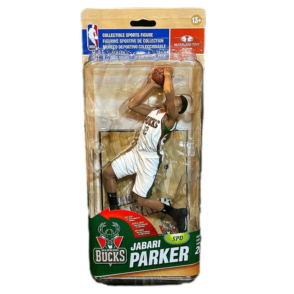 Jabari Parker McFarlane Toys Milwaukee Bucks NBA figure in blister pack
