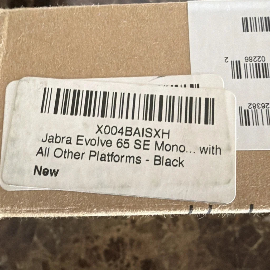 Jabra Evolve 65 SE mono wireless headset with Bluetooth compatibility