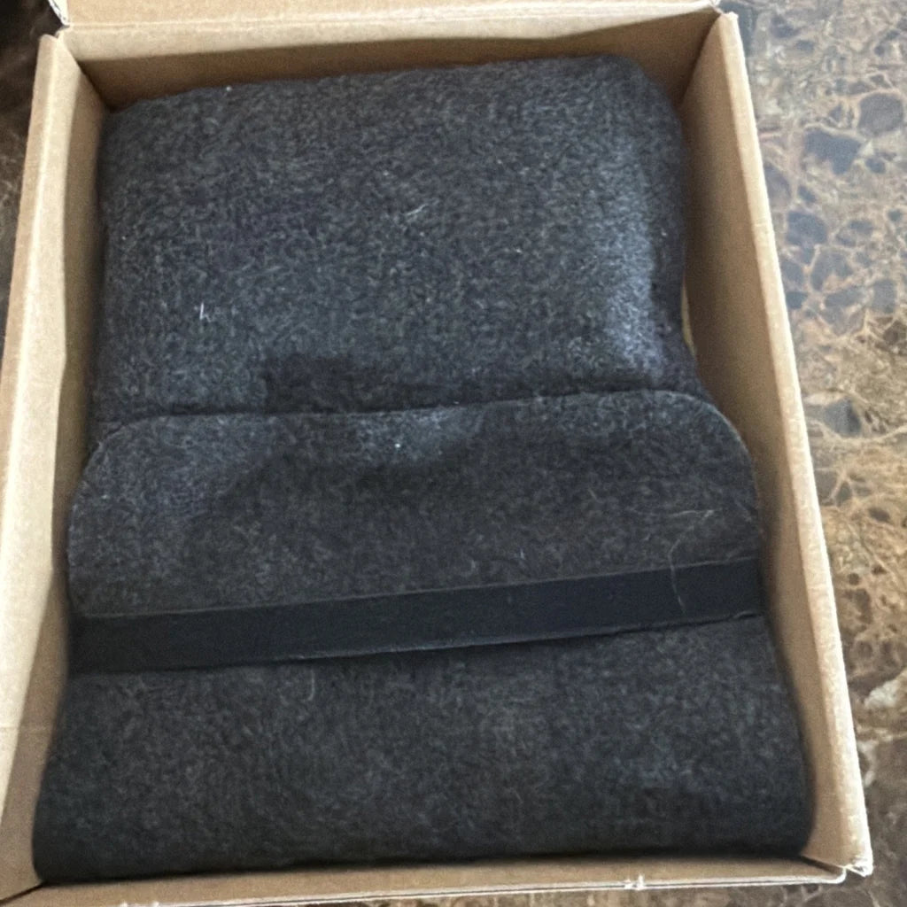 Dark gray felt Jabra Evolve 65 SE mono wireless headset headrest pillow