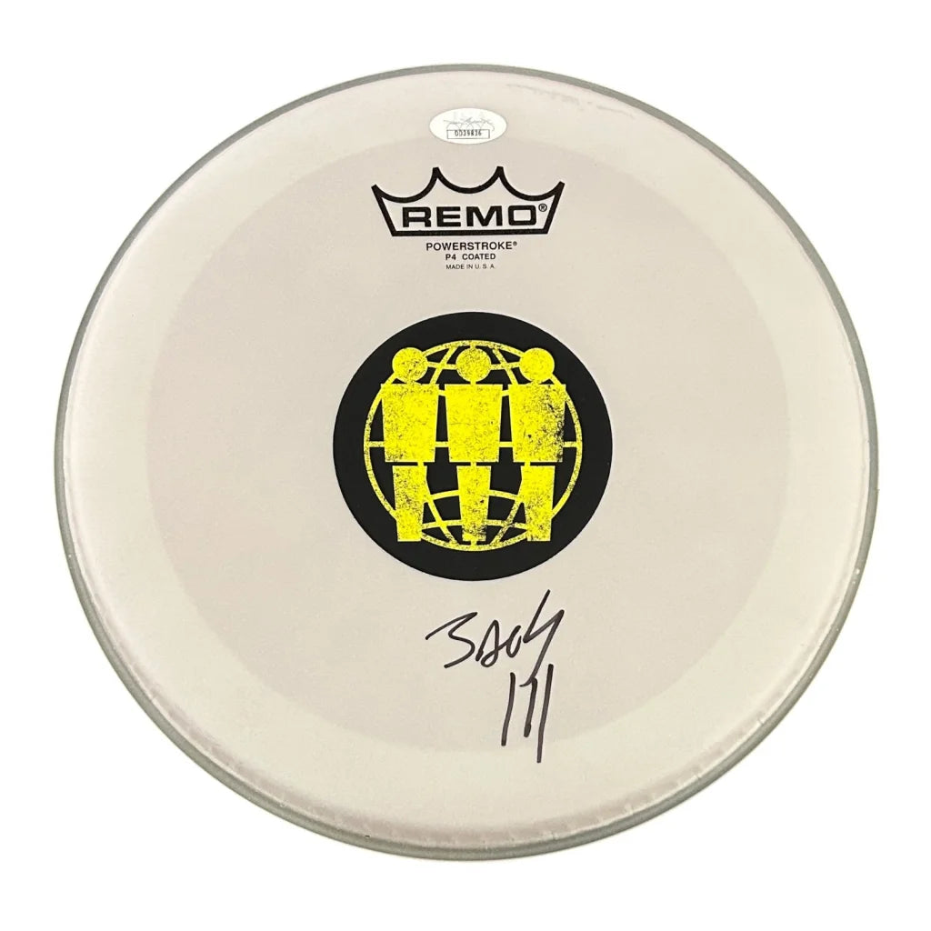 Jack White autographed Third Man Records Remo Powerstroke P4 drumhead with JSA