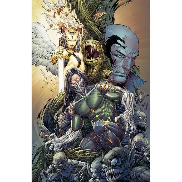 Marc Silvestri's Jackie Estacado in dynamic Top Cow Darkness comic cover art