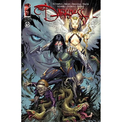 The Darkness limited edition cover art collectible featuring Jackie Estacado