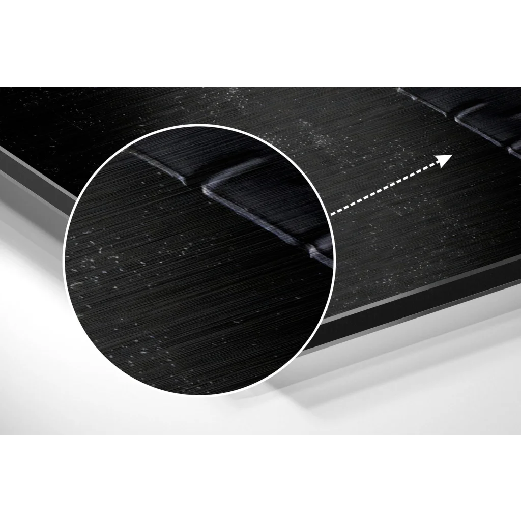 Philadelphia Eagles brushed aluminium dibond poster with black textured keyboard