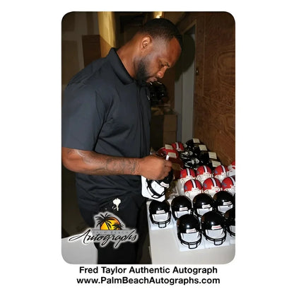 Jalen Ramsey signed Jaguars black mini helmet collection