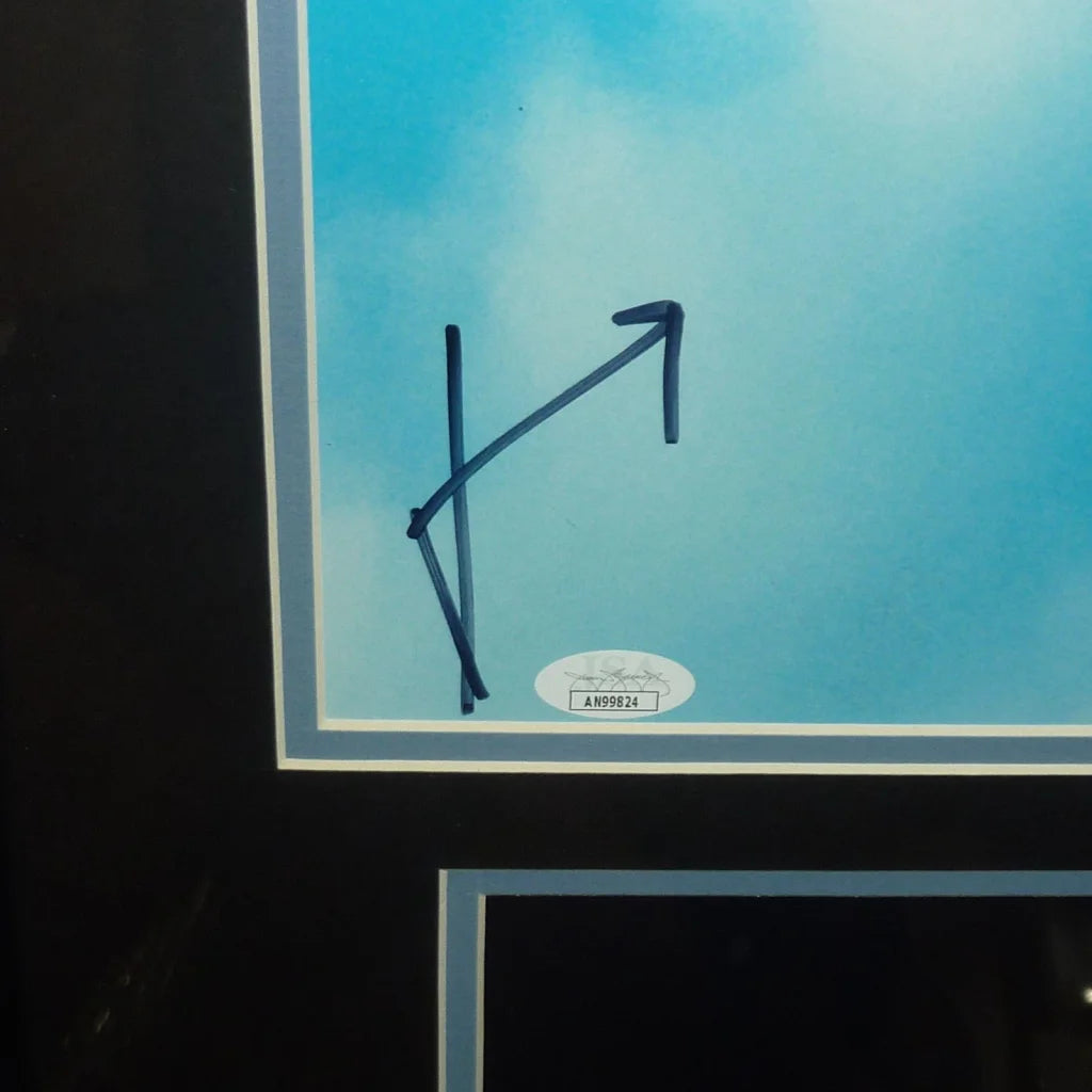 Jared Leto Shannon Leto signed 30 Seconds to Mars deluxe framed album back