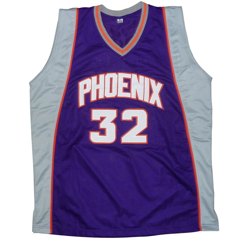Jason Kidd autographed purple Phoenix Suns jersey with #32
