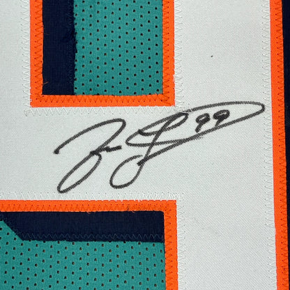 Autographed Jason Taylor Miami Dolphins jersey ready to hang on your wall