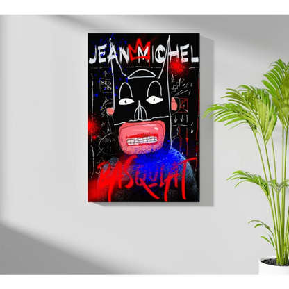 Jean Michel Basquiat 4-piece canvas art print set