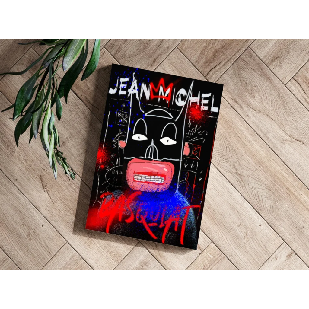 Jean-Michel Basquiat 4-piece canvas art print set