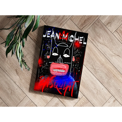 Jean-Michel Basquiat 4-piece canvas art print set