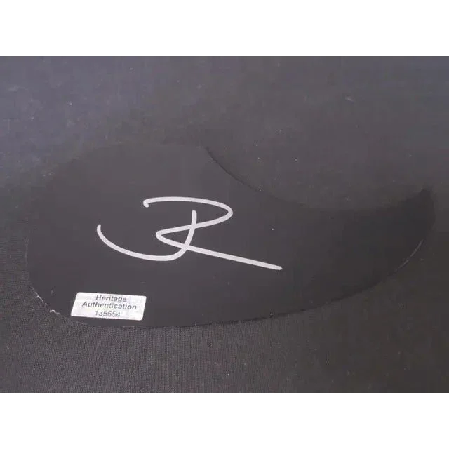 Black guitar pickguard with white autograph from Jelly Roll Signed Pickguard Heritage Collectible