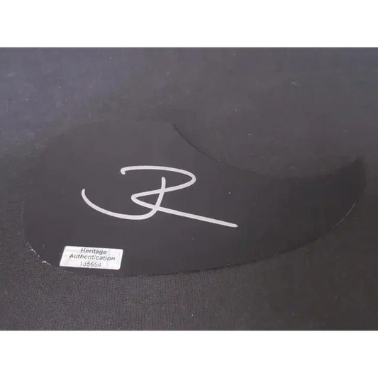 Black guitar pickguard with white autograph from Jelly Roll Signed Pickguard Heritage Collectible