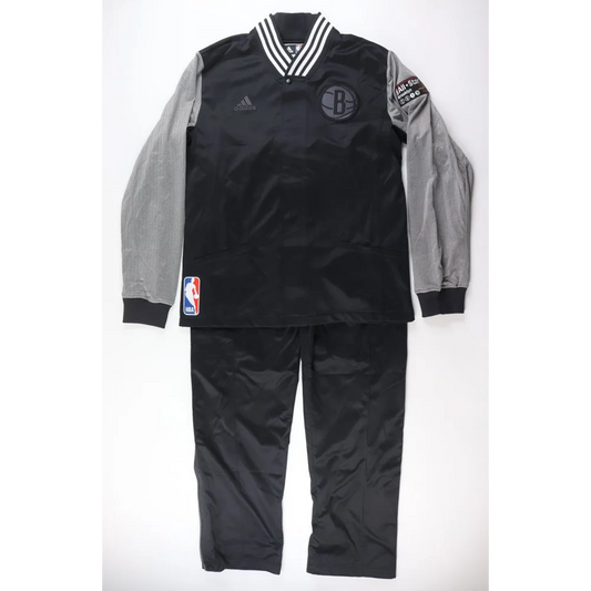 Jerome Jordan Brooklyn Nets Adidas tracksuit with Steiner LOA for authenticity purposes