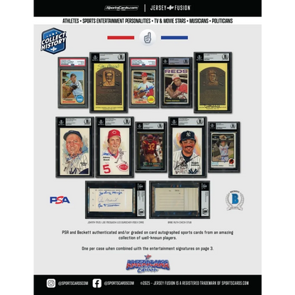 Jersey Fusion Marilyn Monroe Joe DiMaggio sports cards and autographed memorabilia
