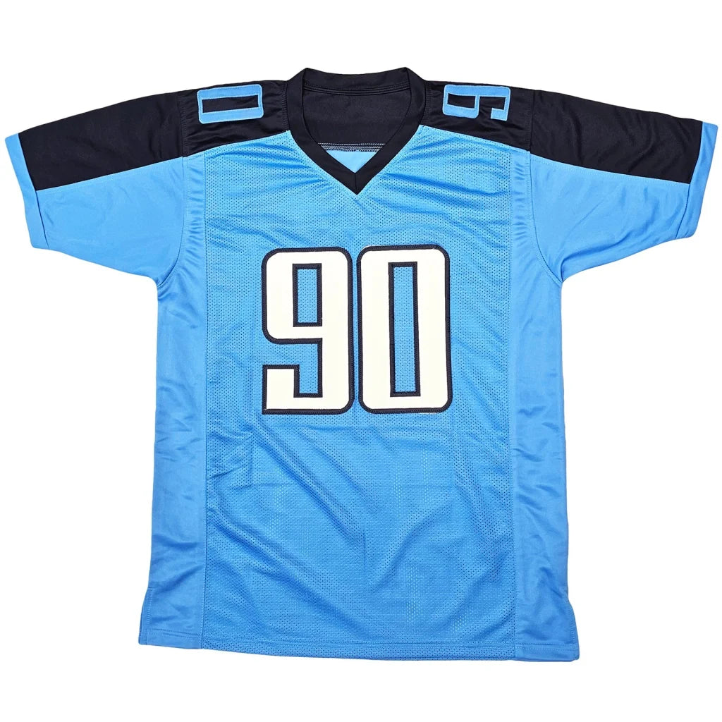 Jevon Kearse autographed Tennessee light blue #90 jersey