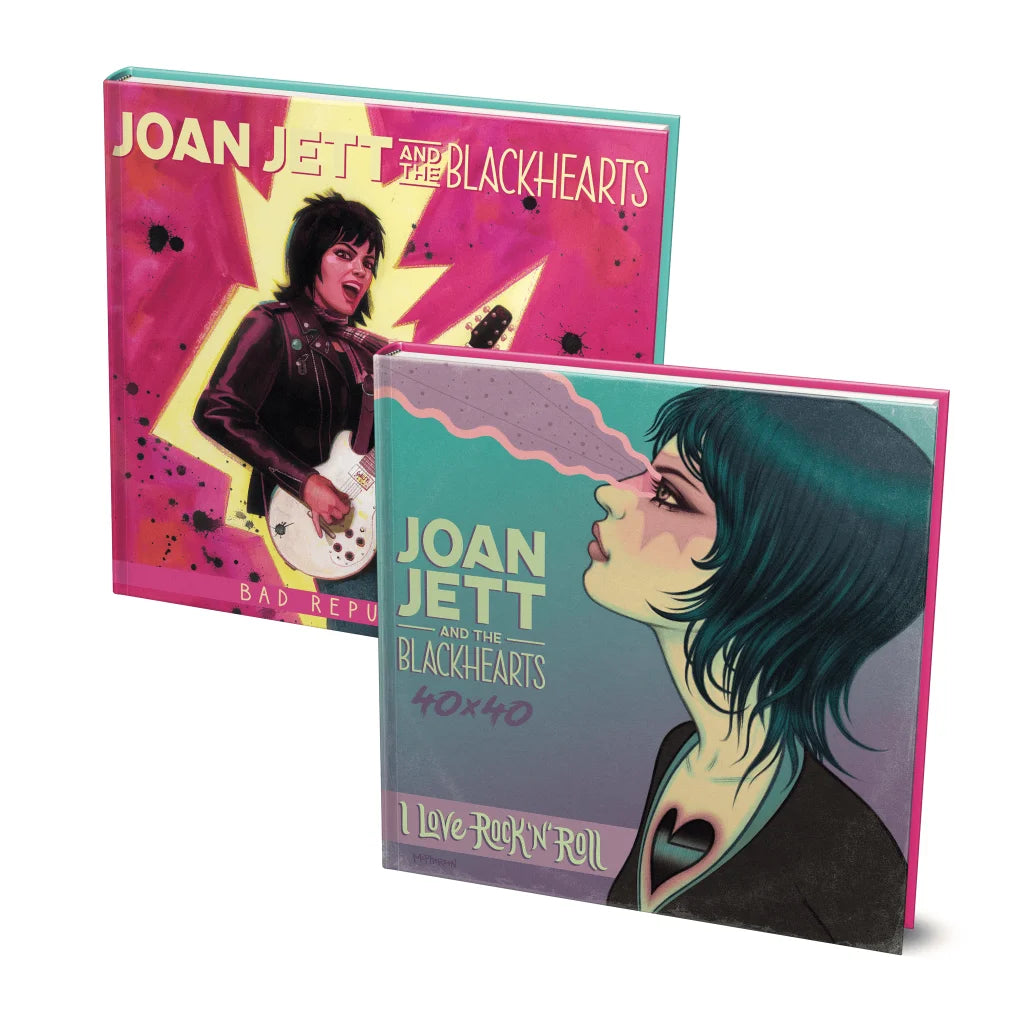 Two Joan Jett and the Blackhearts albums from the Bad Reputation rock n roll edition