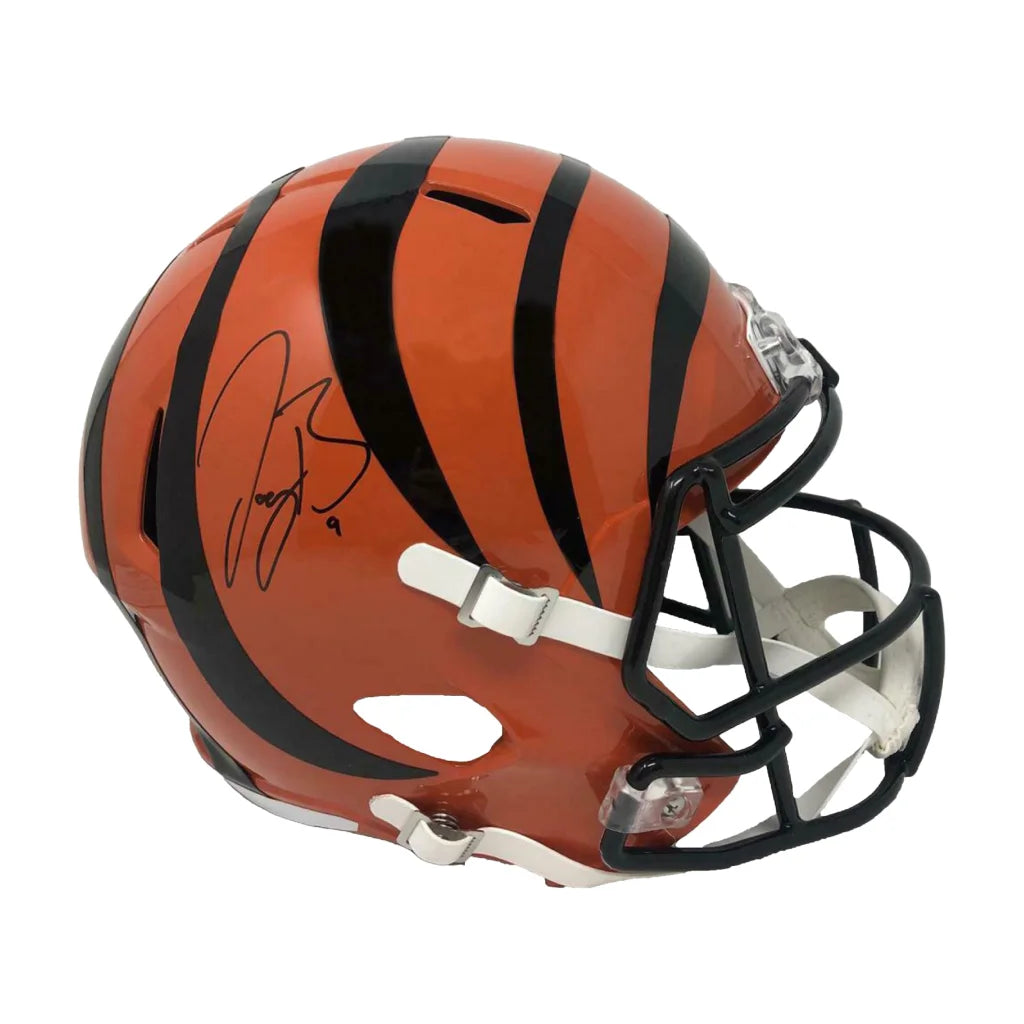 Joe Burrow signed Cincinnati Bengals replica speed helmet