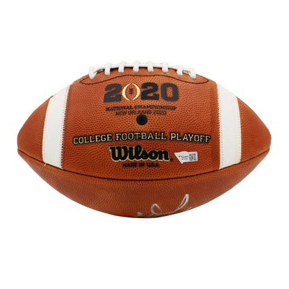 Joe Burrow Signed LSU Championship Official Football | Authentic Sports Collectible | vintageantiquesgifts.com