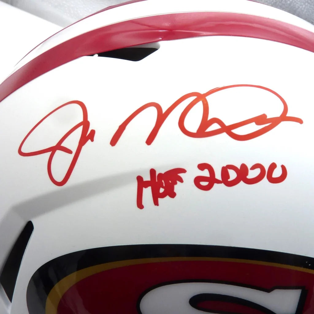 Joe Montana autographed San Francisco 49ers HOF 2006 helmet