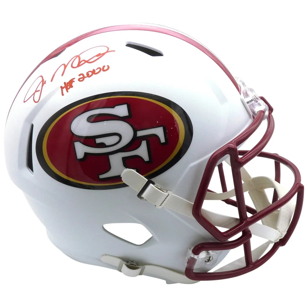Joe Montana autographed San Francisco 49ers HOF helmet