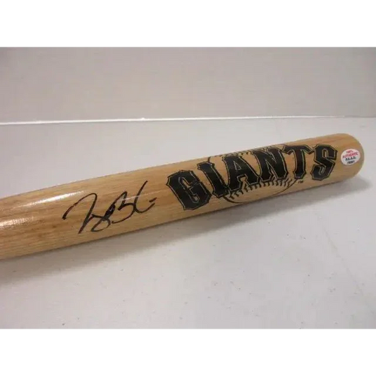 Autographed San Francisco Giants mini bat signed by Joey Bart with certificate
