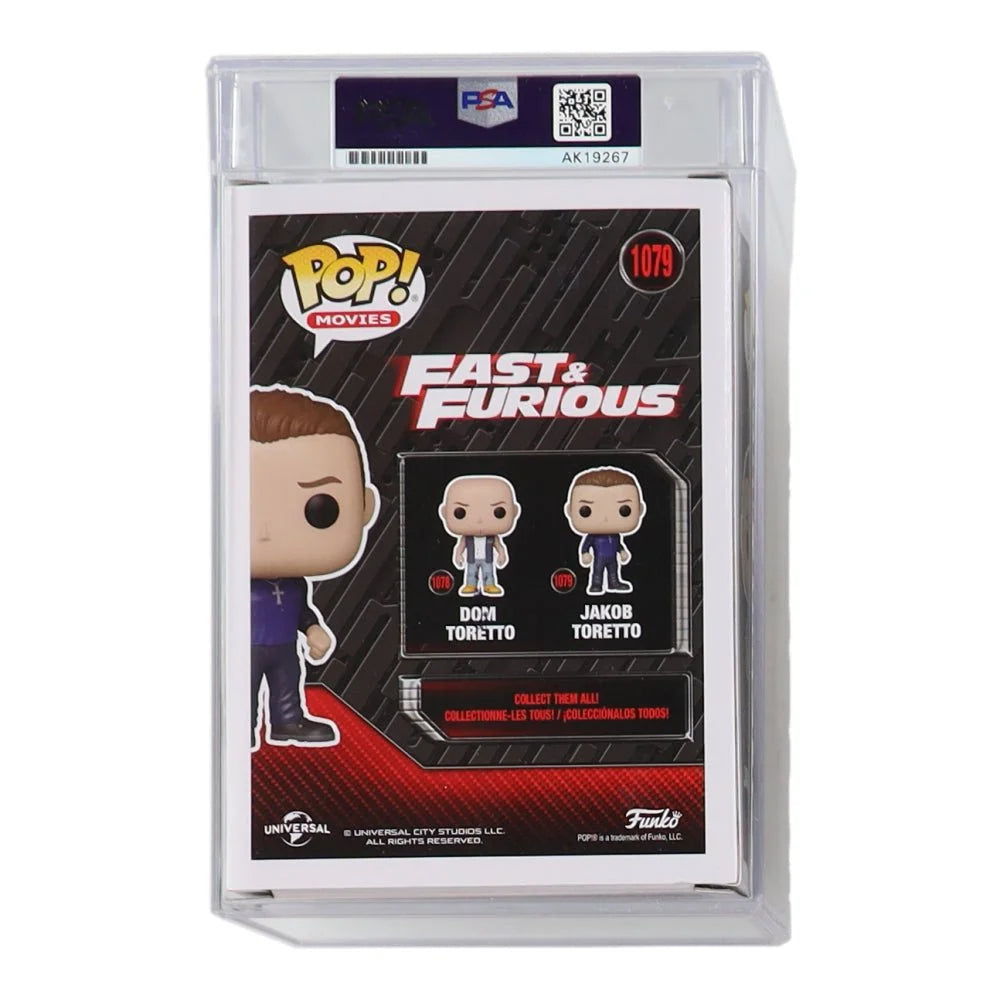 John Cena signed cut Jakob Toretto Funko Pop Graded Collectible from Fast & Furious