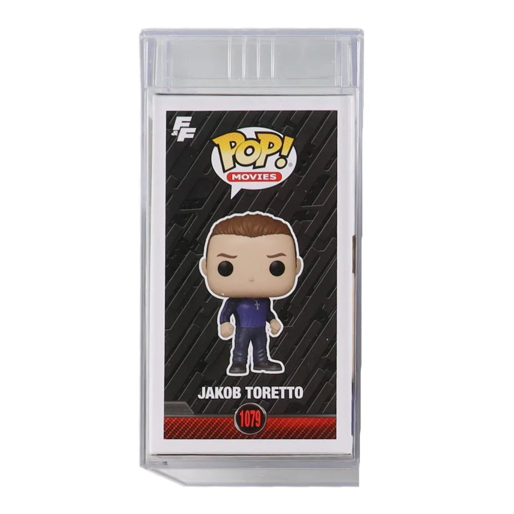 Funko Pop Jakob Toretto figure in protective case from John Cena Signed Cut collection