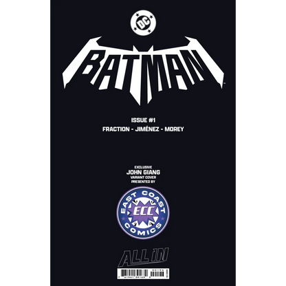 John Giang variant Batman #1 signed graded comic slab with cool variant cover art