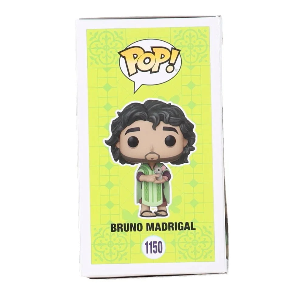 John Leguizamo signed Funko Pop Bruno Madrigal with rat Disney collectible 1150
