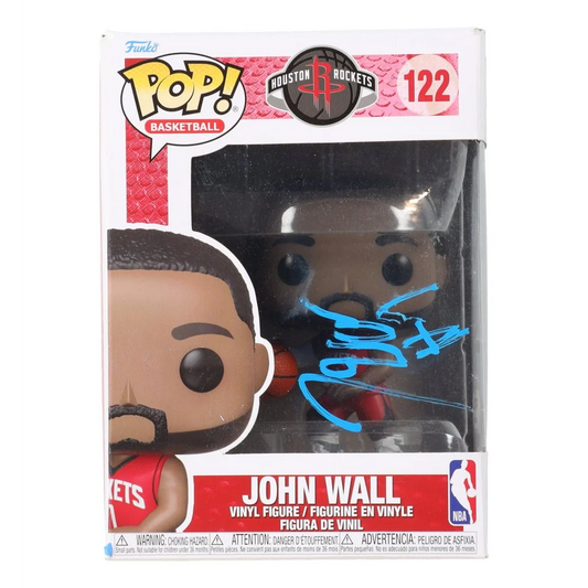 John Wall signed Funko Pop basketball figure Rockets edition in display box with autograph