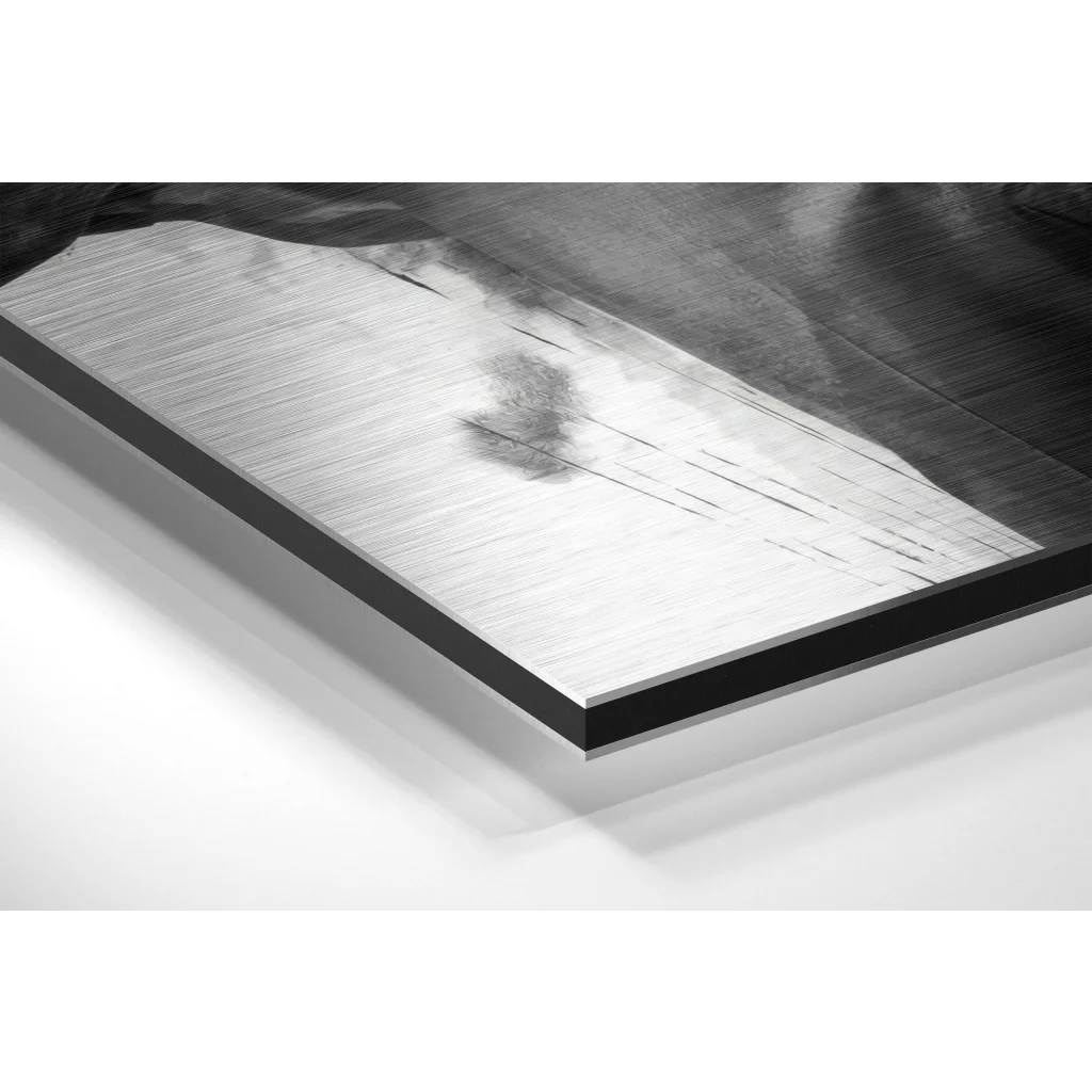 Glass Wall Art John Wick Brushed Aluminium Dibond Wall Art