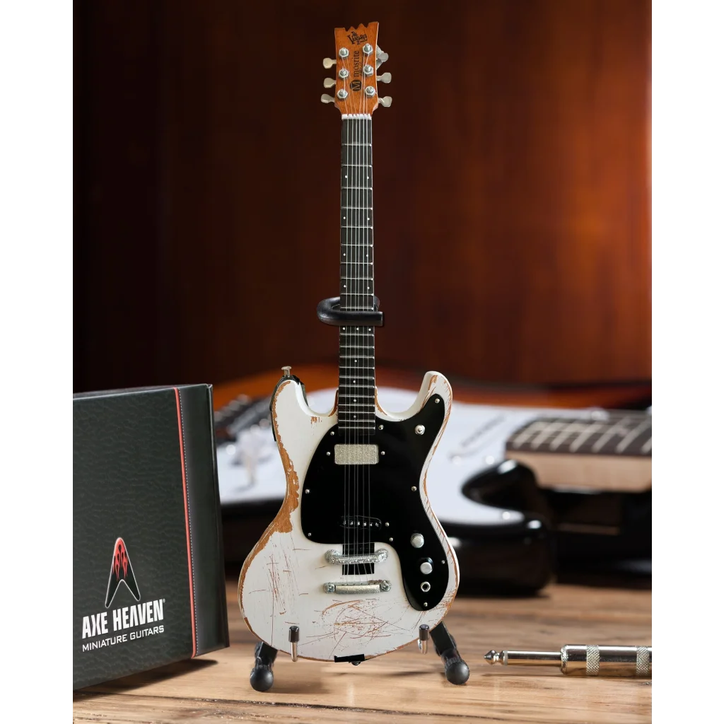Johnny Ramone Axe Heaven mini electric guitar with stand