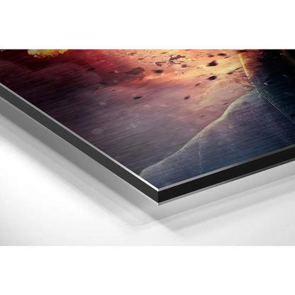 Stunning Brushed Aluminium Dibond Wall Art That Wows | Glass Wall Art Print | vintageantiquesgifts.com