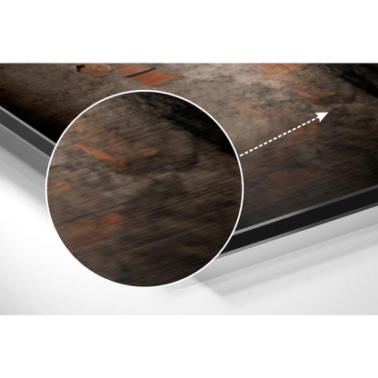 Stunning Brushed Aluminium Dibond Wall Art Print | Modern Wall Art Decor | vintageantiquesgifts.com
