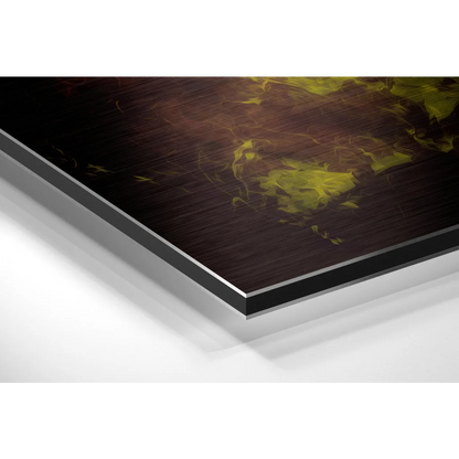 Joker Abstract Art on Brushed Aluminium Dibond | Glass Wall Art Print | vintageantiquesgifts.com