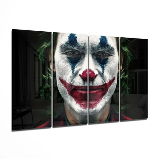 4-panel Joker canvas wall art print set for your space