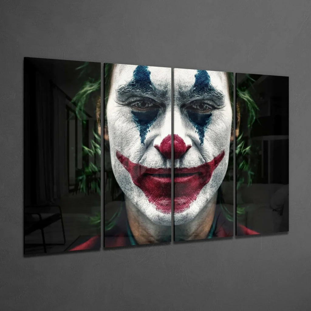4-panel Joker canvas wall art print set for your space