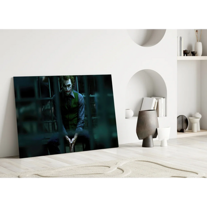 Joker Dark Knight Canvas Wall Art Print | Modern Wall Art Decor | vintageantiquesgifts.com