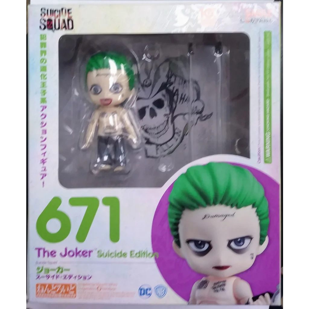 Sealed Joker Suicide Edition Nendoroid Figure in Box